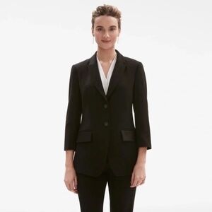 M.M. LaFleur The Carson Blazer Stretch Twill in Black
